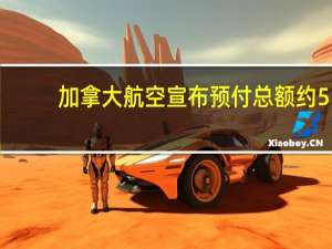 加拿大航空宣布预付总额约5.89亿美元的飞机相关债务