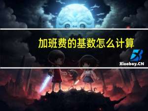 加班费的基数怎么计算