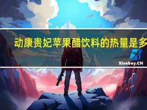 动康贵妃 苹果醋饮料的热量是多少