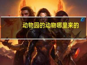 动物园的动物哪里来的