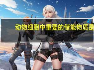 动物细胞中重要的储能物质是
