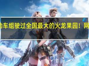 动车组驶过全国最大的火龙果园！网友惊呼：星辰大海！ 到底什么情况呢