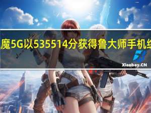 努比亚红魔5G以535514分获得鲁大师手机综合性能第一名