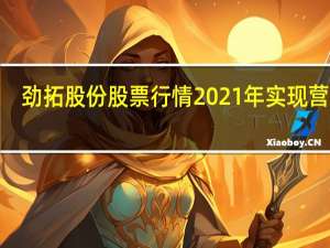 劲拓股份股票行情 2021年实现营收9.89亿元
