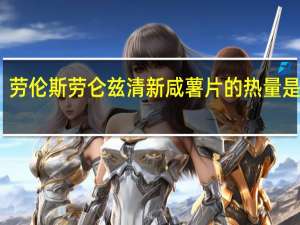 劳伦斯 劳仑兹清新咸薯片的热量是多少