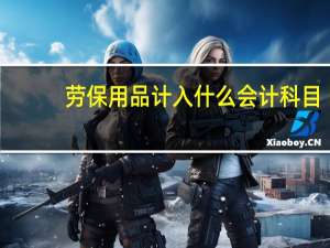 劳保用品计入什么会计科目