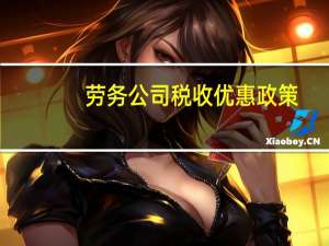 劳务公司税收优惠政策