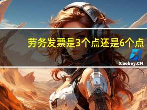劳务发票是3个点还是6个点