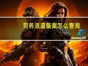 劳务派遣备案怎么查询