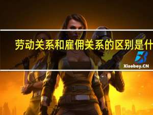 劳动关系和雇佣关系的区别是什么