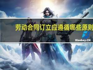 劳动合同订立应遵循哪些原则