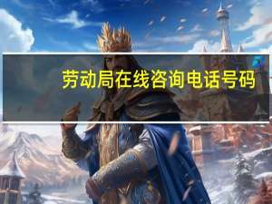 劳动局在线咨询电话号码（劳动局在线咨询）
