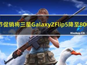 劳动节促销将三星GalaxyZFlip5降至800美元