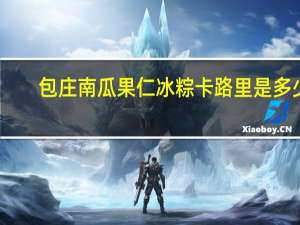 包庄  南瓜果仁冰粽卡路里是多少