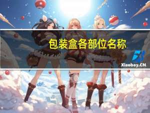 包装盒各部位名称
