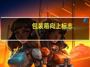 包装箱向上标志