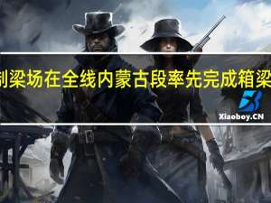 包银高铁Ⅰ标九原制梁场在全线 内蒙古段率先完成箱梁预制任务 到底什么情况嘞
