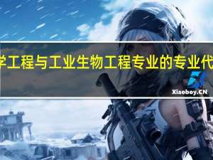 化学工程与工业生物工程专业的专业代码是什么