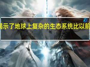 化石发现揭示了地球上复杂的生态系统比以前认为的要早得多