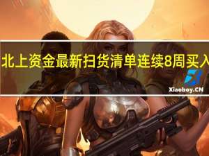 北上资金最新扫货清单 连续8周买入29股
