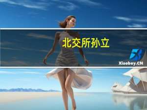 北交所孙立：支持符合绿色低碳发展要求的创新型中小企业上市