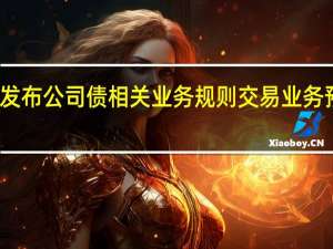 北交所正式发布公司债相关业务规则交易业务预计将于年底上线