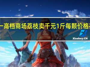北京一高档商场荔枝卖千元1斤 每颗价格在60元左右