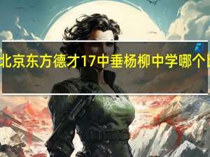 北京东方德才  17中   垂杨柳中学哪个比较好