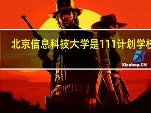 北京信息科技大学是111计划学校吗