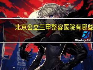 北京公立三甲整容医院有哪些，如果整形该选择整形医院还是三甲医院呢
