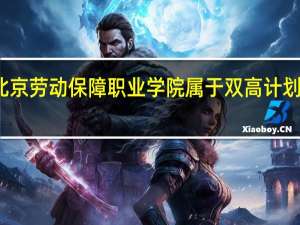 北京劳动保障职业学院属于双高计划院校吗