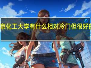 北京化工大学有什么相对冷门但很好的专业吗