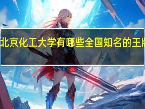 北京化工大学有哪些全国知名的王牌专业