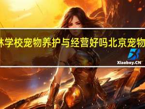北京园林学校宠物养护与经营好吗 北京宠物美容培训学校