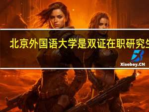 北京外国语大学是双证在职研究生吗