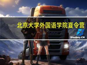 北京大学外国语学院夏令营（北京大学外国语学院简介）