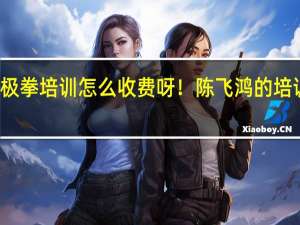 北京太极拳培训怎么收费呀！陈飞鸿的培训班如何收费