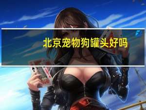 北京宠物狗罐头好吗