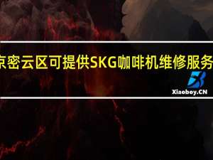 北京密云区可提供SKG咖啡机维修服务地址在哪
