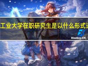北京工业大学在职研究生是以什么形式进行招生的