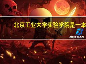 北京工业大学实验学院是一本，二本还是专科呢