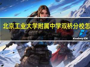 北京工业大学附属中学双桥分校怎么样