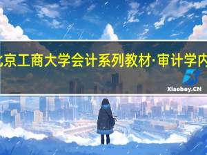 北京工商大学会计系列教材·审计学内容简介