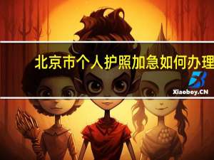 北京市个人护照加急如何办理