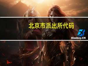 北京市派出所代码