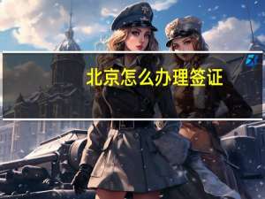 北京怎么办理签证(在北京办签证)