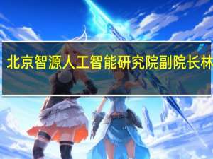 北京智源人工智能研究院副院长林咏华：大模型发展面临工具碎片化等产业挑战