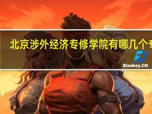 北京涉外经济专修学院有哪几个专业