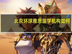 北京环球雅思留学机构如何