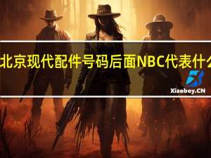 北京现代配件号码后面NBC代表什么意思